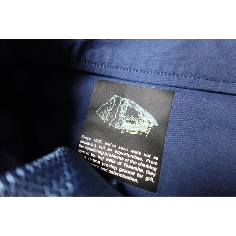 The North Face Pants Mens 34x30 Blue Woven Hiking UPF 40 Zip Pocket Climbing